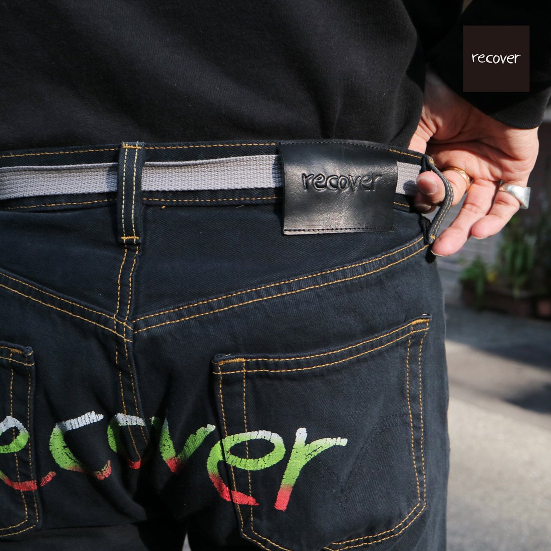 recover "Black Denim"