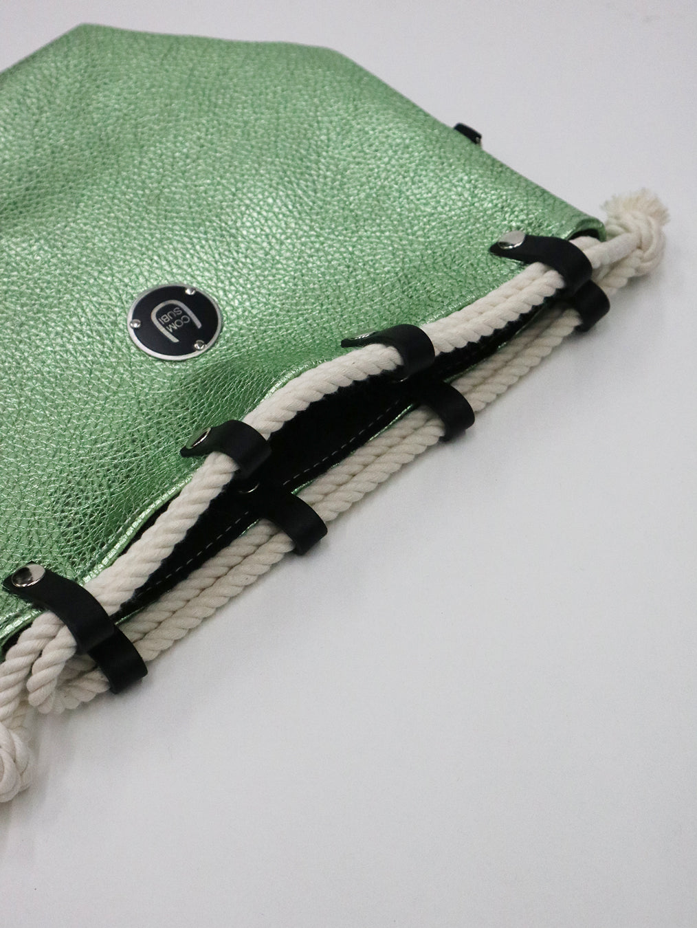 COMUSUBI / COMUSUBI BAG ”Leather” -Vanilla-