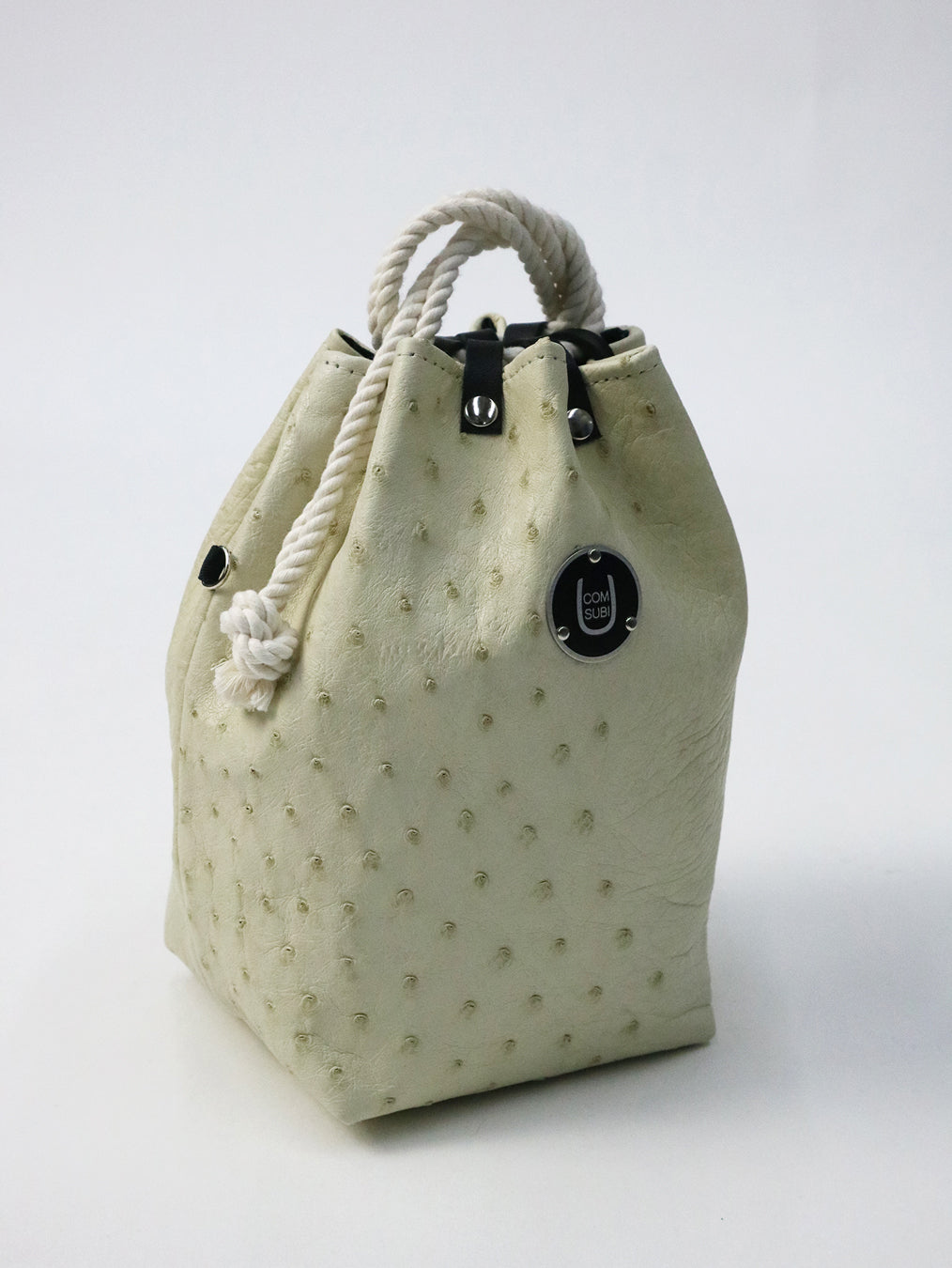 COMUSUBI / COMUSUBI BAG ”Leather” -Vanilla-