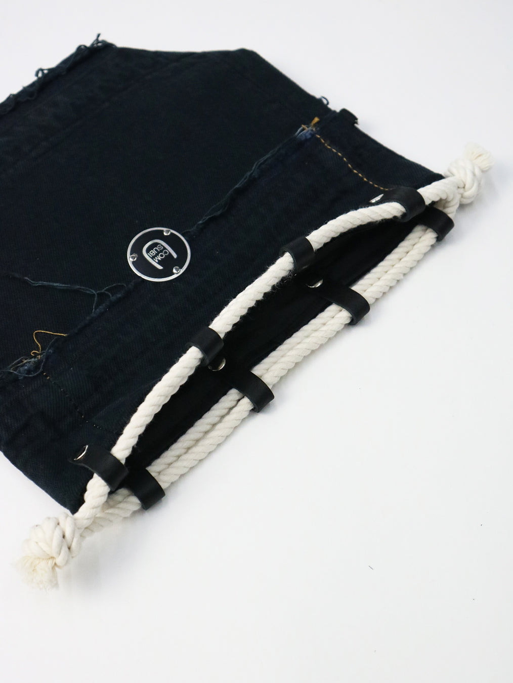 COMUSUBI / COMUSUBI BAG ”Leather” -Vanilla-
