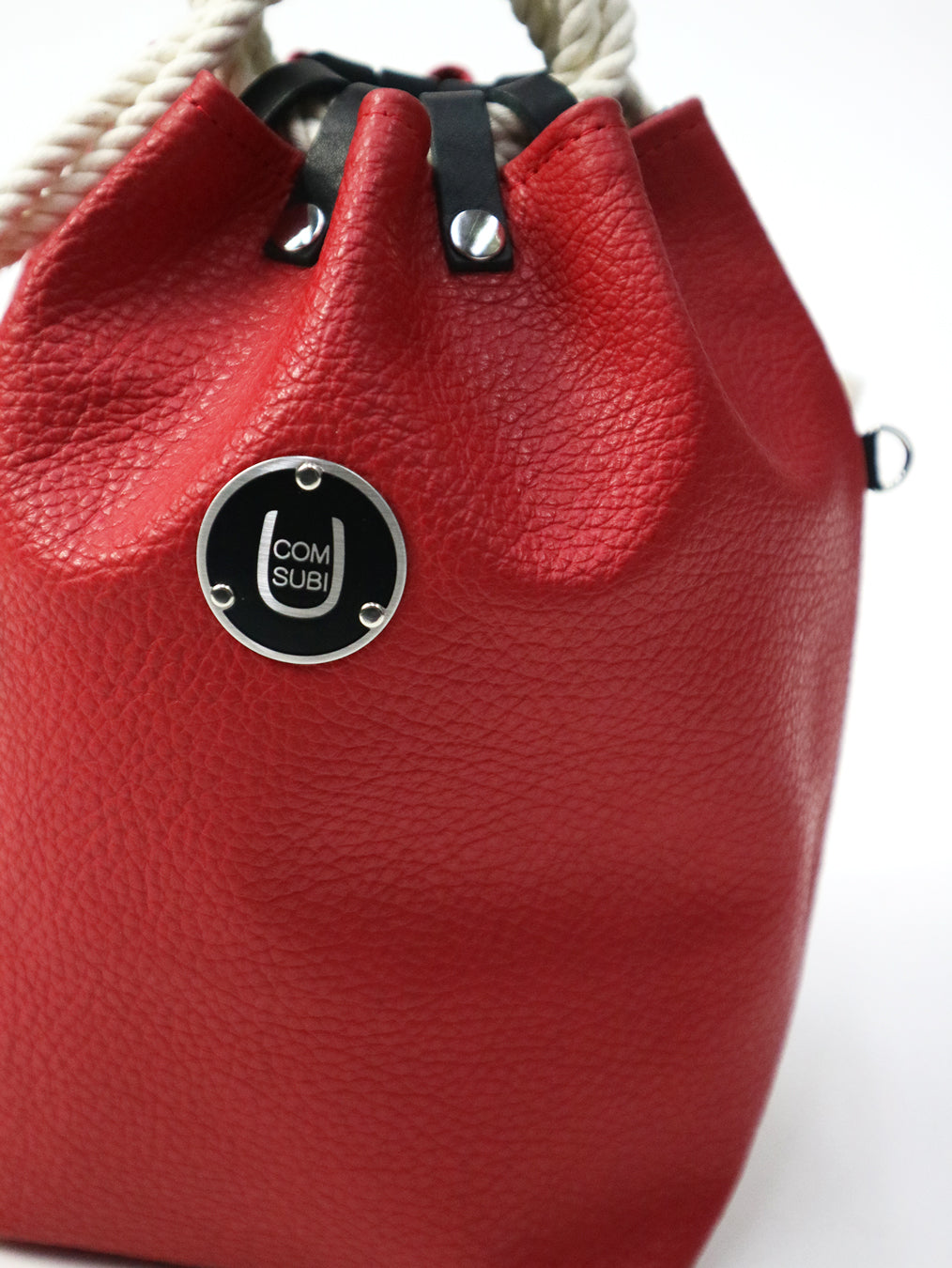COMUSUBI / COMUSUBI BAG ”Leather” -Vanilla-