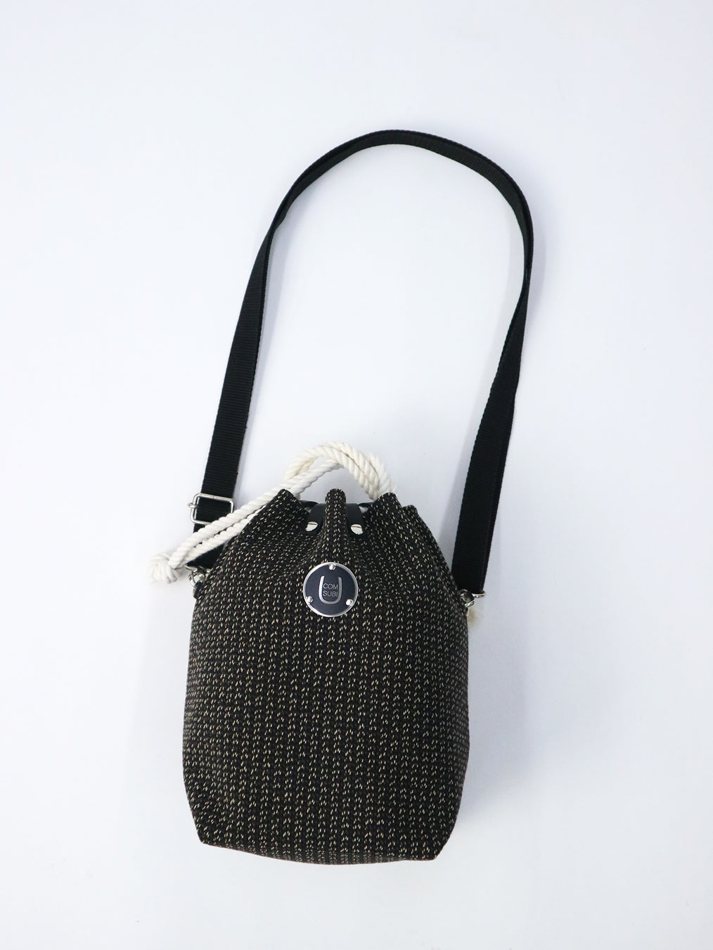 COMUSUBI / COMUSUBI BAG ”Leather” -Vanilla-