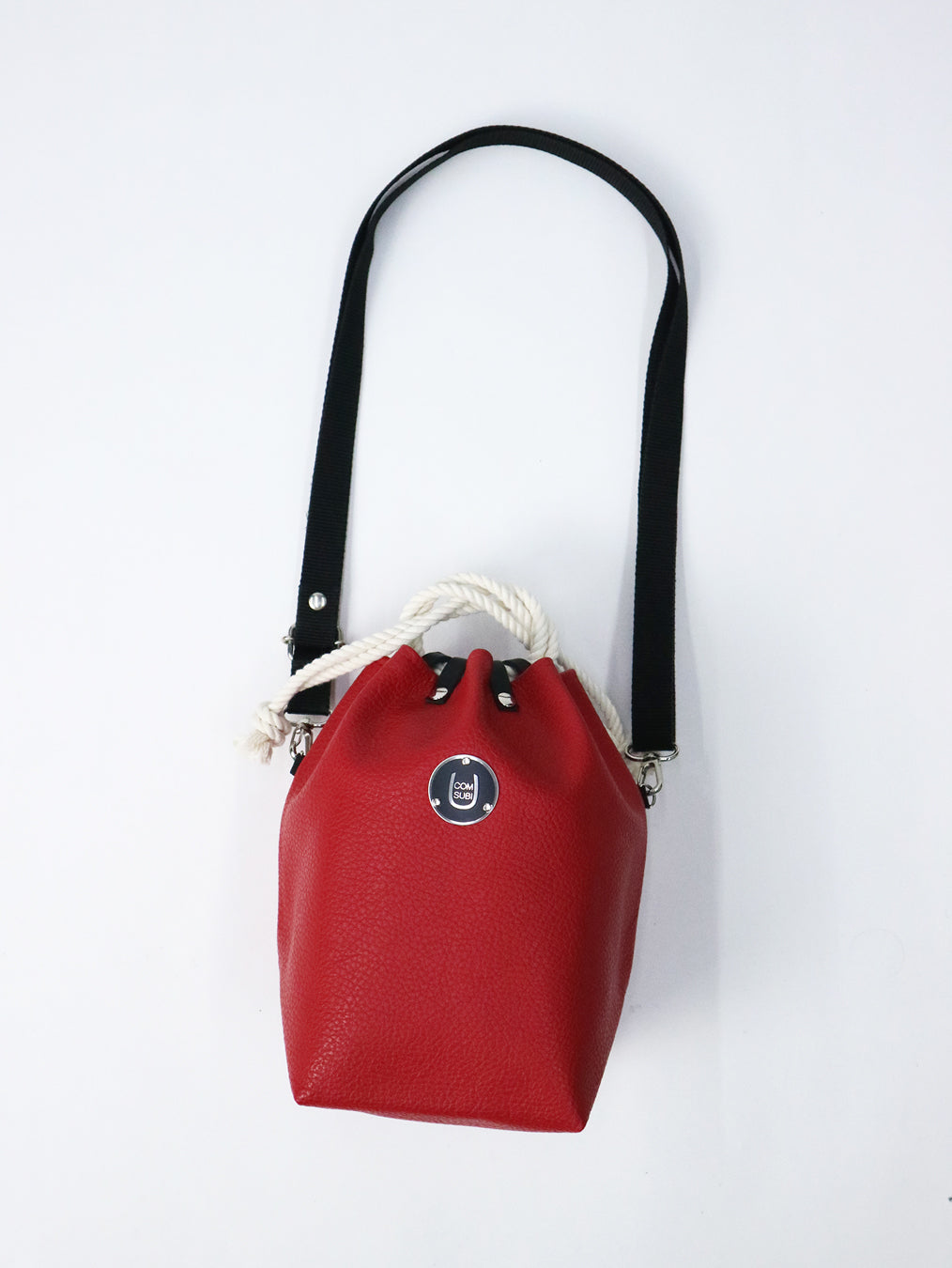 COMUSUBI / COMUSUBI BAG ”Leather” -Vanilla-