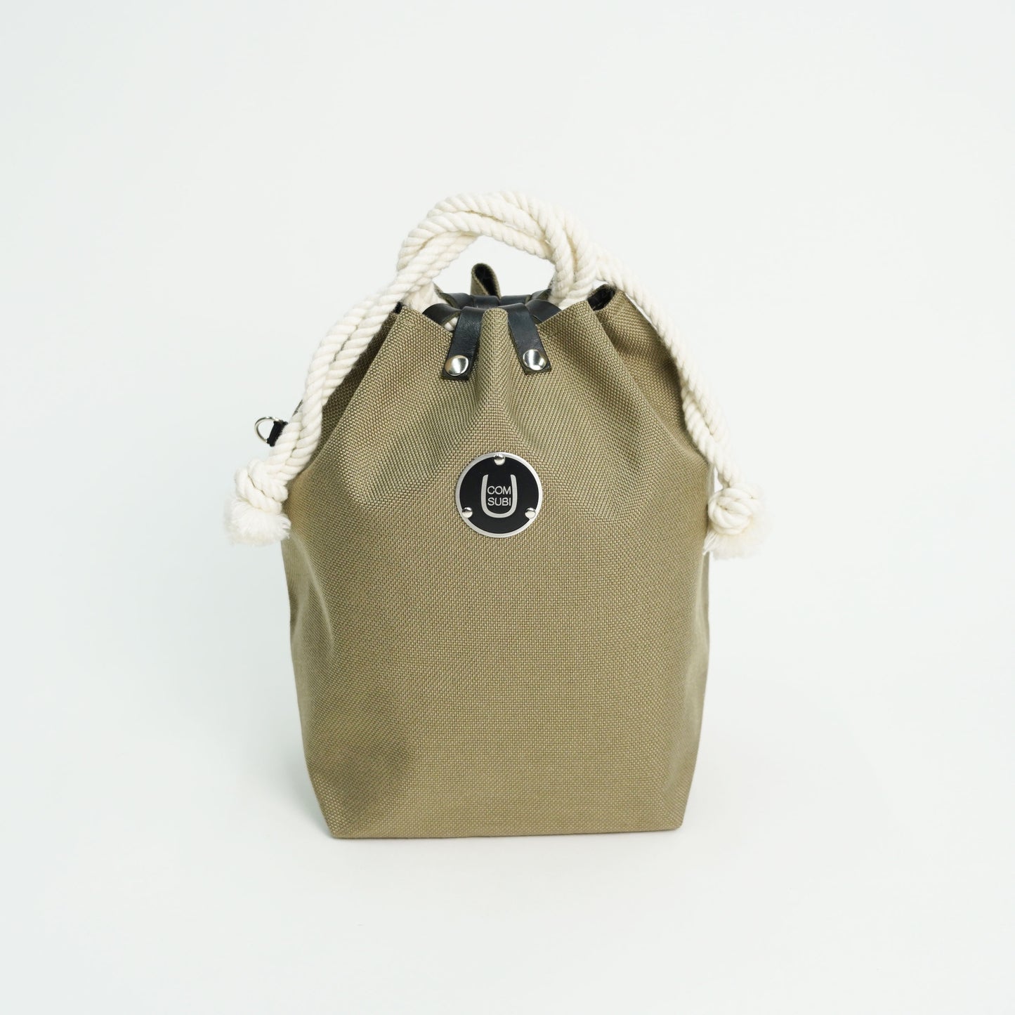 COMUSUBI / COMUSUBI BAG ”Leather” -Vanilla-