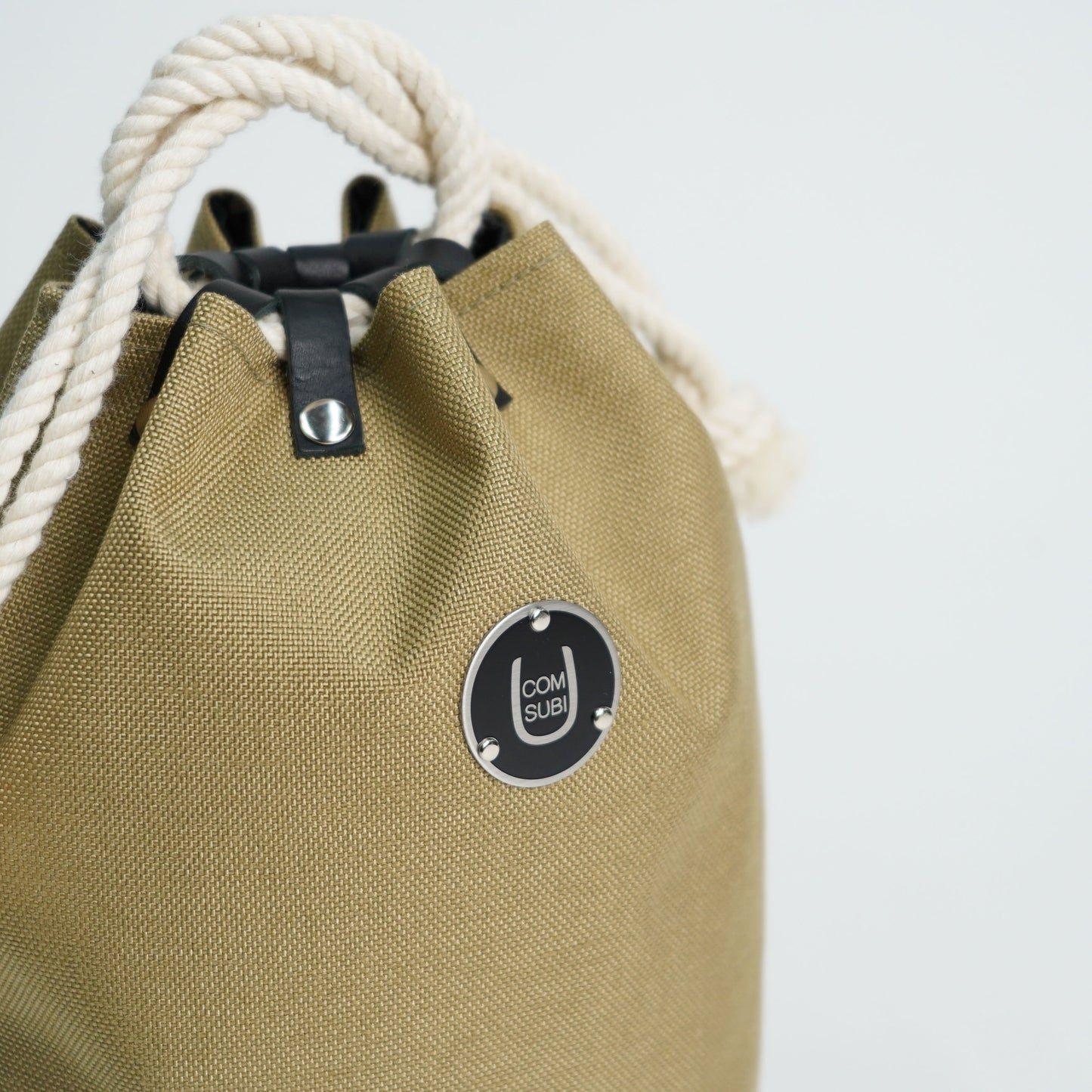 COMUSUBI / COMUSUBI BAG ”Leather” -Vanilla-