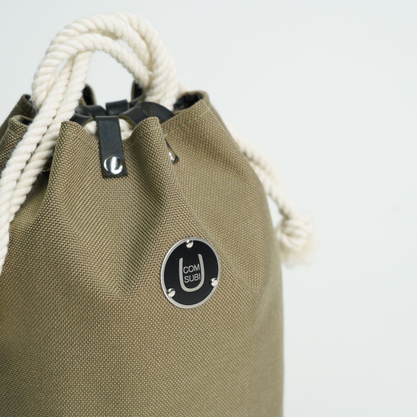 COMUSUBI / COMUSUBI BAG ”Leather” -Vanilla-