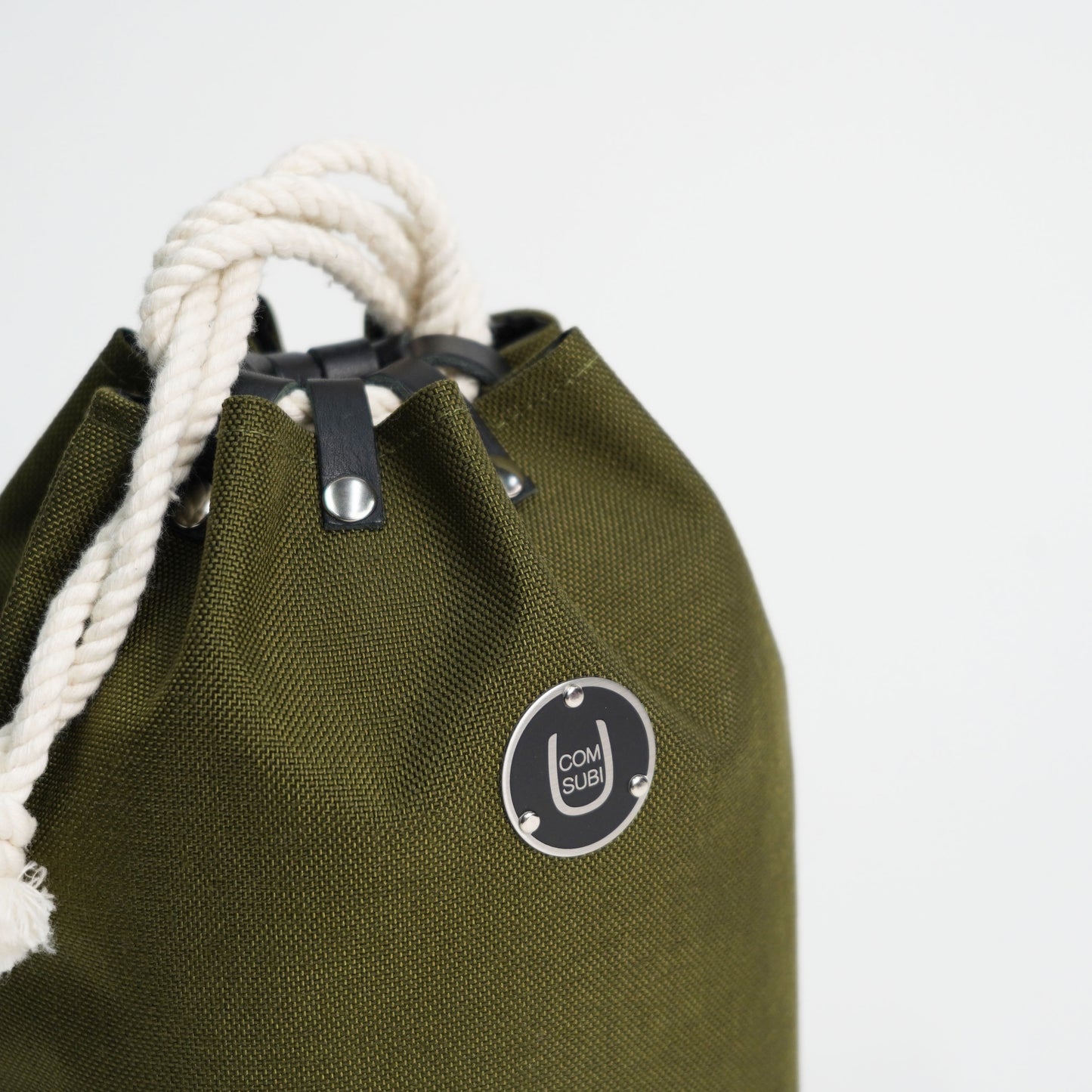 COMUSUBI / COMUSUBI BAG ”Leather” -Vanilla-