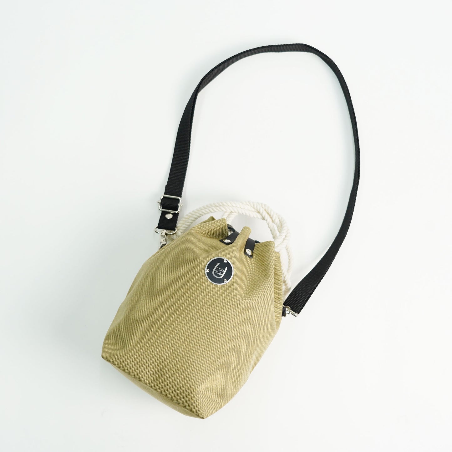 COMUSUBI / COMUSUBI BAG ”Leather” -Vanilla-