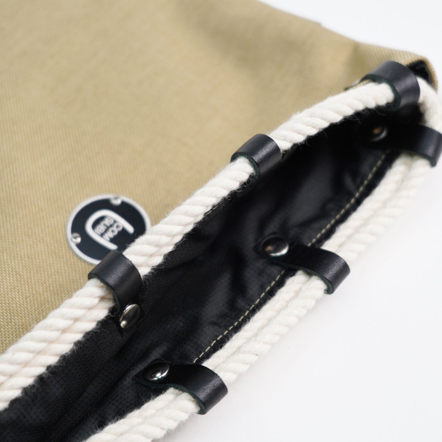 COMUSUBI / COMUSUBI BAG ”Leather” -Vanilla-
