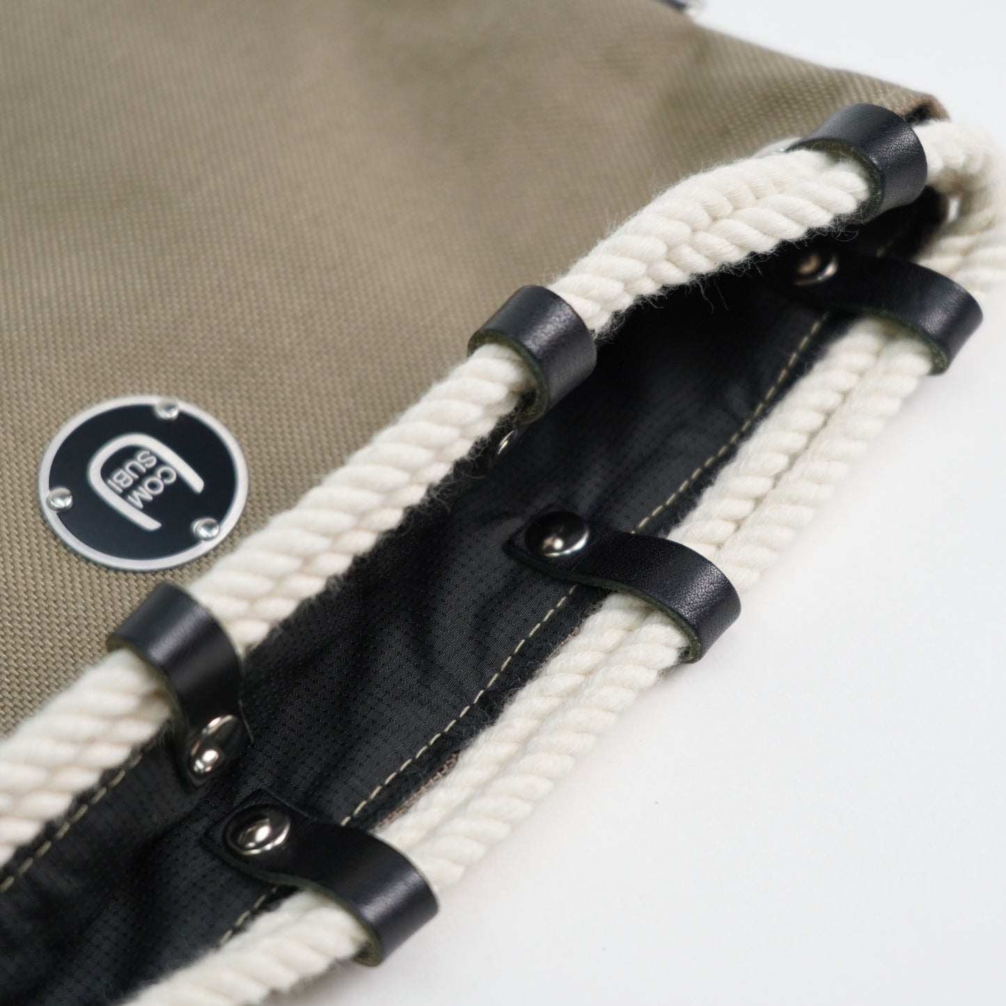 COMUSUBI / COMUSUBI BAG ”Leather” -Vanilla-