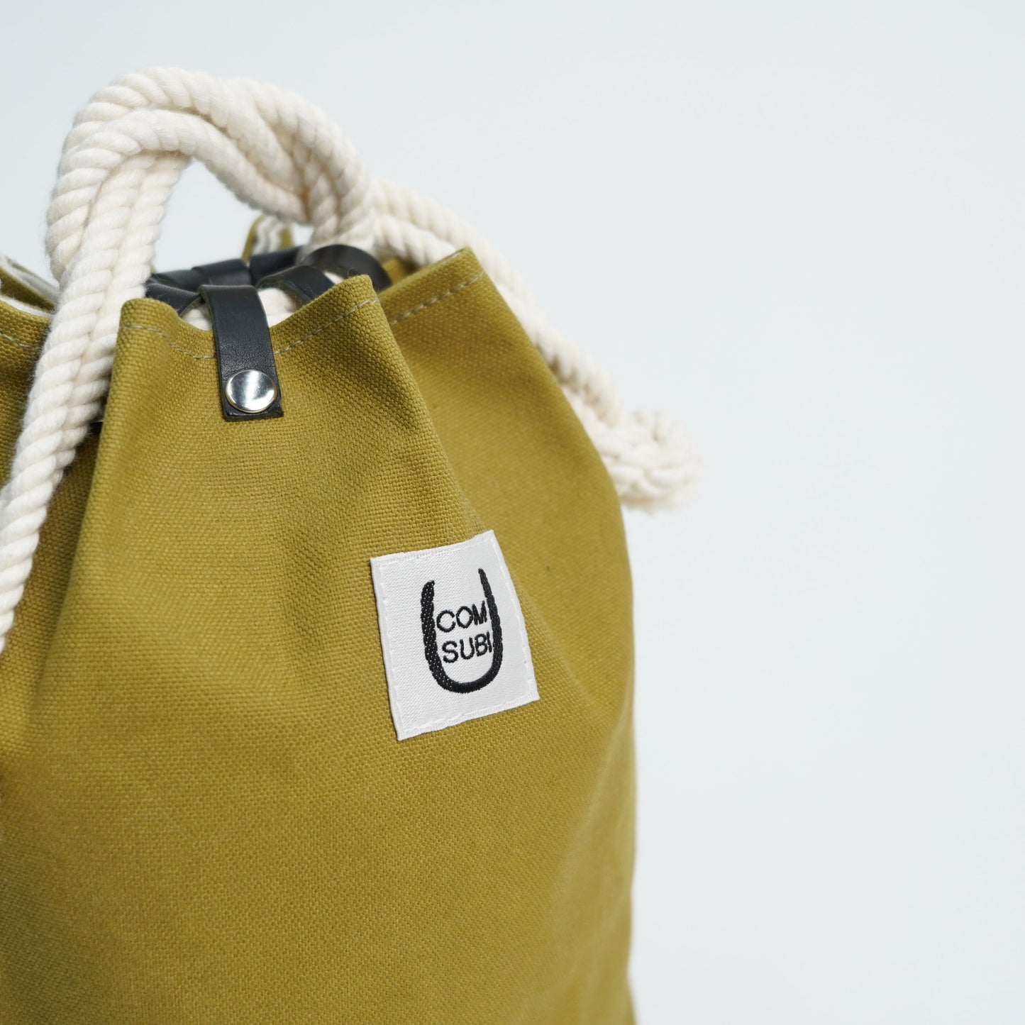 COMUSUBI / COMUSUBI BAG ”Leather” -Vanilla-