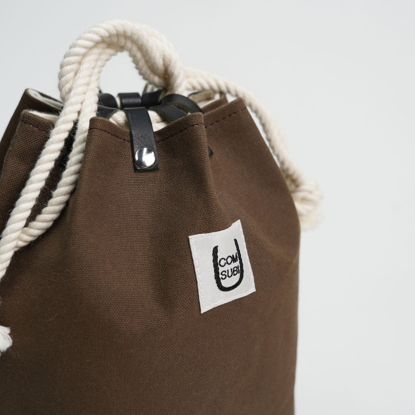 COMUSUBI / COMUSUBI BAG ”Leather” -Vanilla-