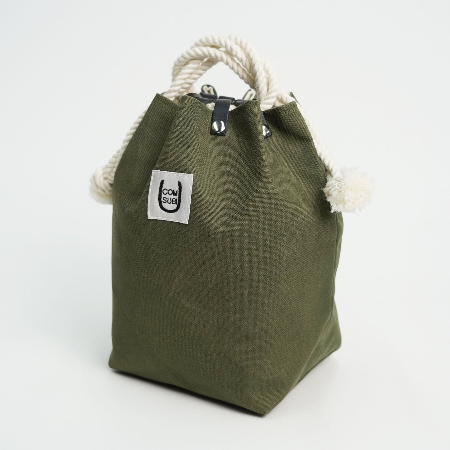 COMUSUBI / COMUSUBI BAG ”Leather” -Vanilla-