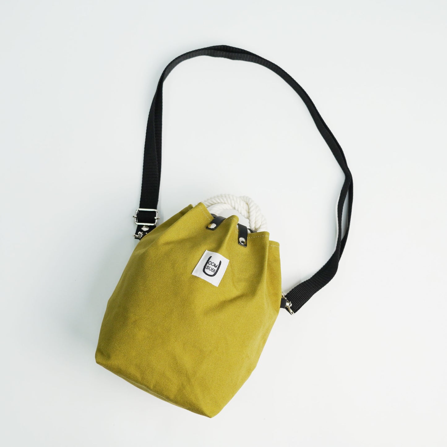 COMUSUBI / COMUSUBI BAG ”Leather” -Vanilla-
