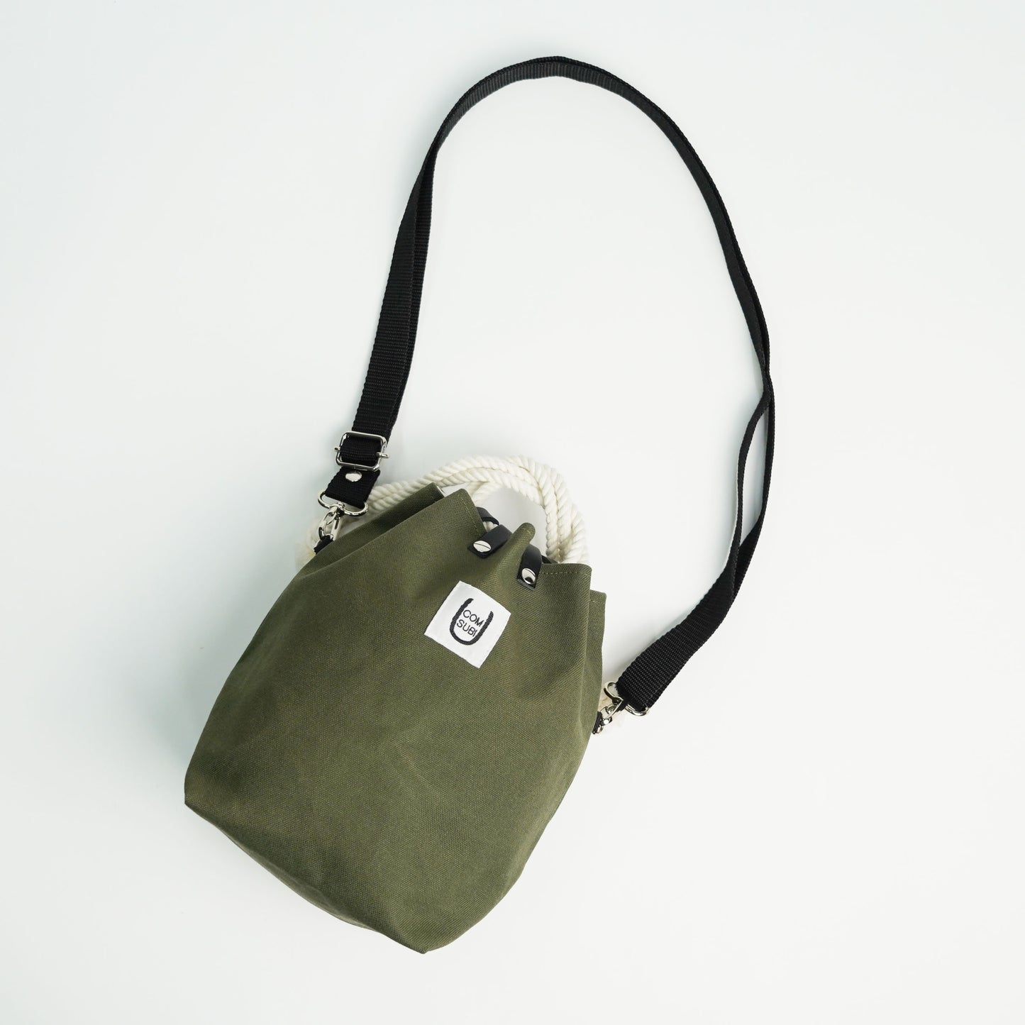 COMUSUBI / COMUSUBI BAG ”Leather” -Vanilla-