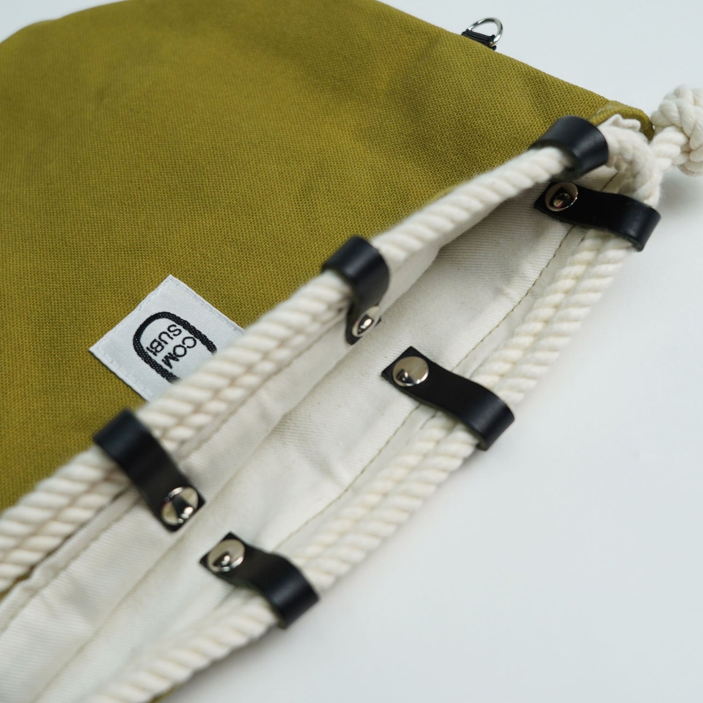 COMUSUBI / COMUSUBI BAG ”Leather” -Vanilla-