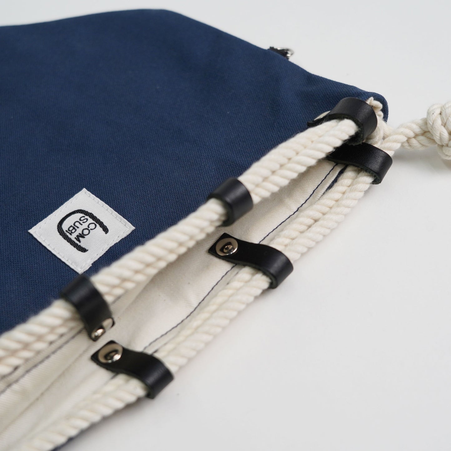 COMUSUBI / COMUSUBI BAG ”Leather” -Vanilla-