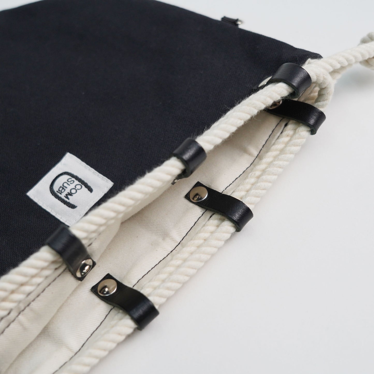 COMUSUBI / COMUSUBI BAG ”Leather” -Vanilla-