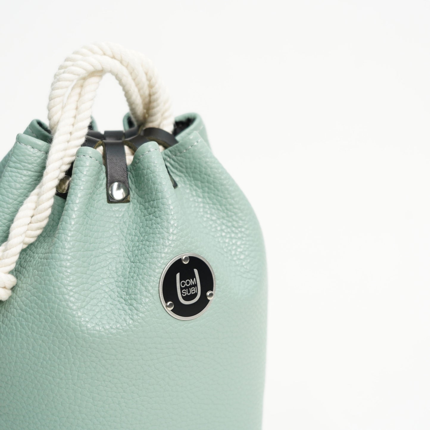 COMUSUBI / COMUSUBI BAG ”Leather” -Vanilla-