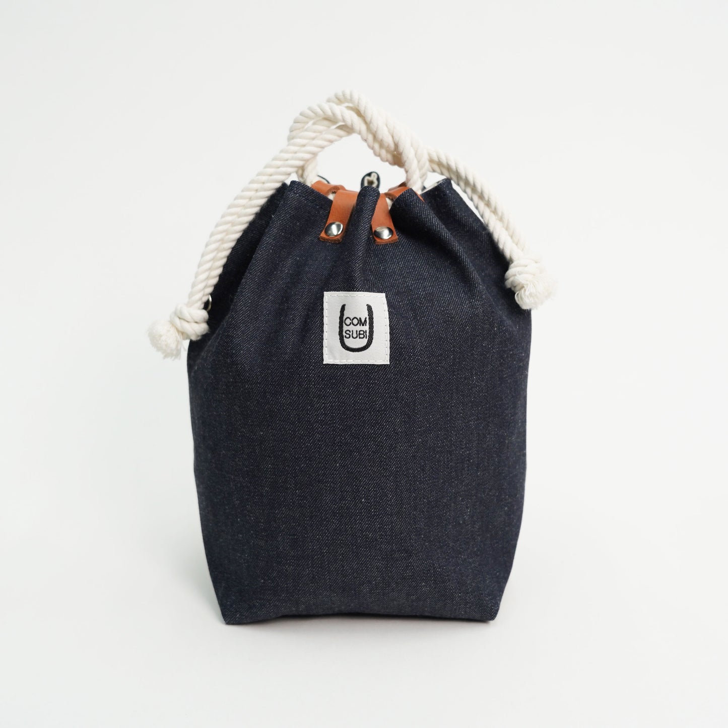 COMUSUBI / COMUSUBI BAG ”Leather” -Vanilla-