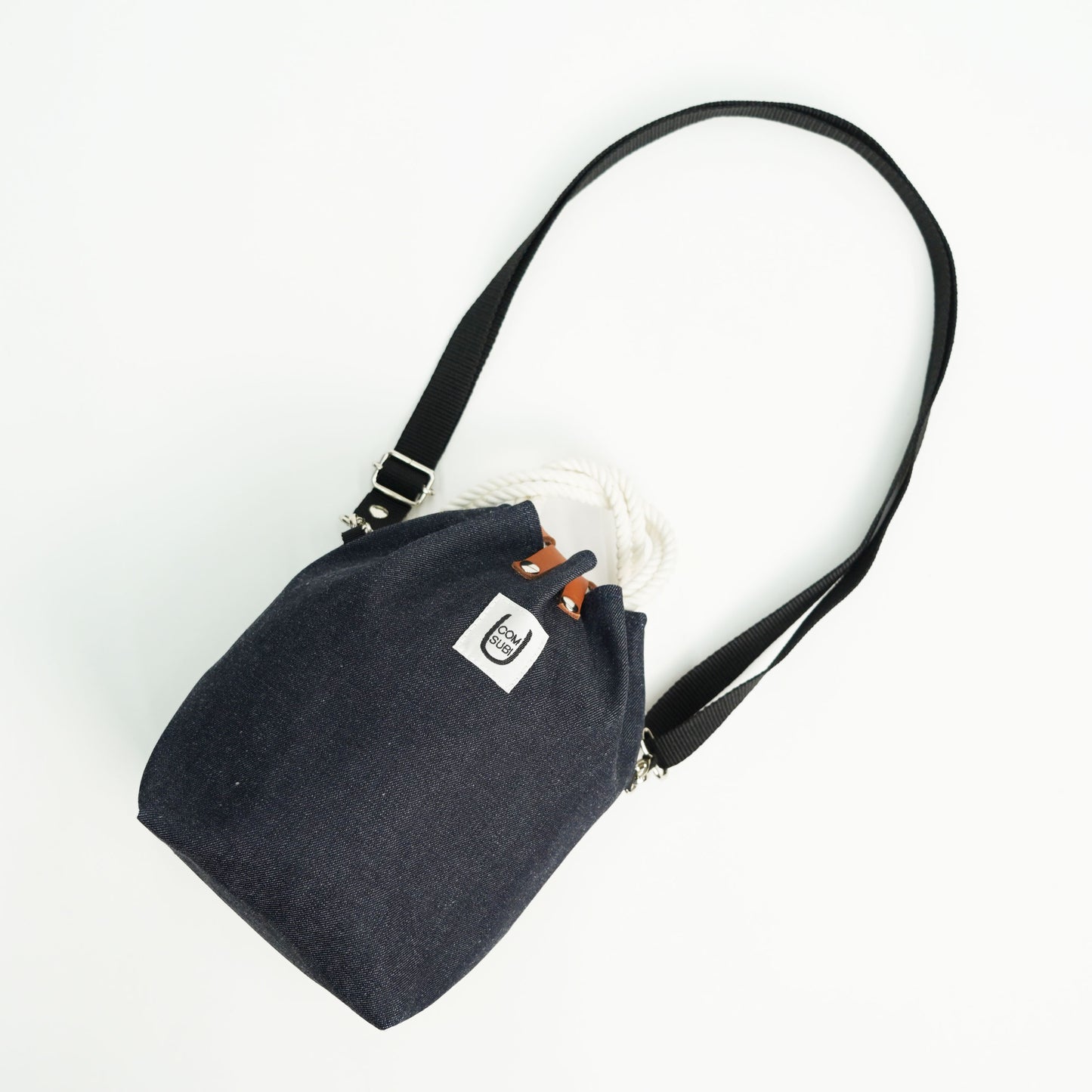 COMUSUBI / COMUSUBI BAG ”Leather” -Vanilla-
