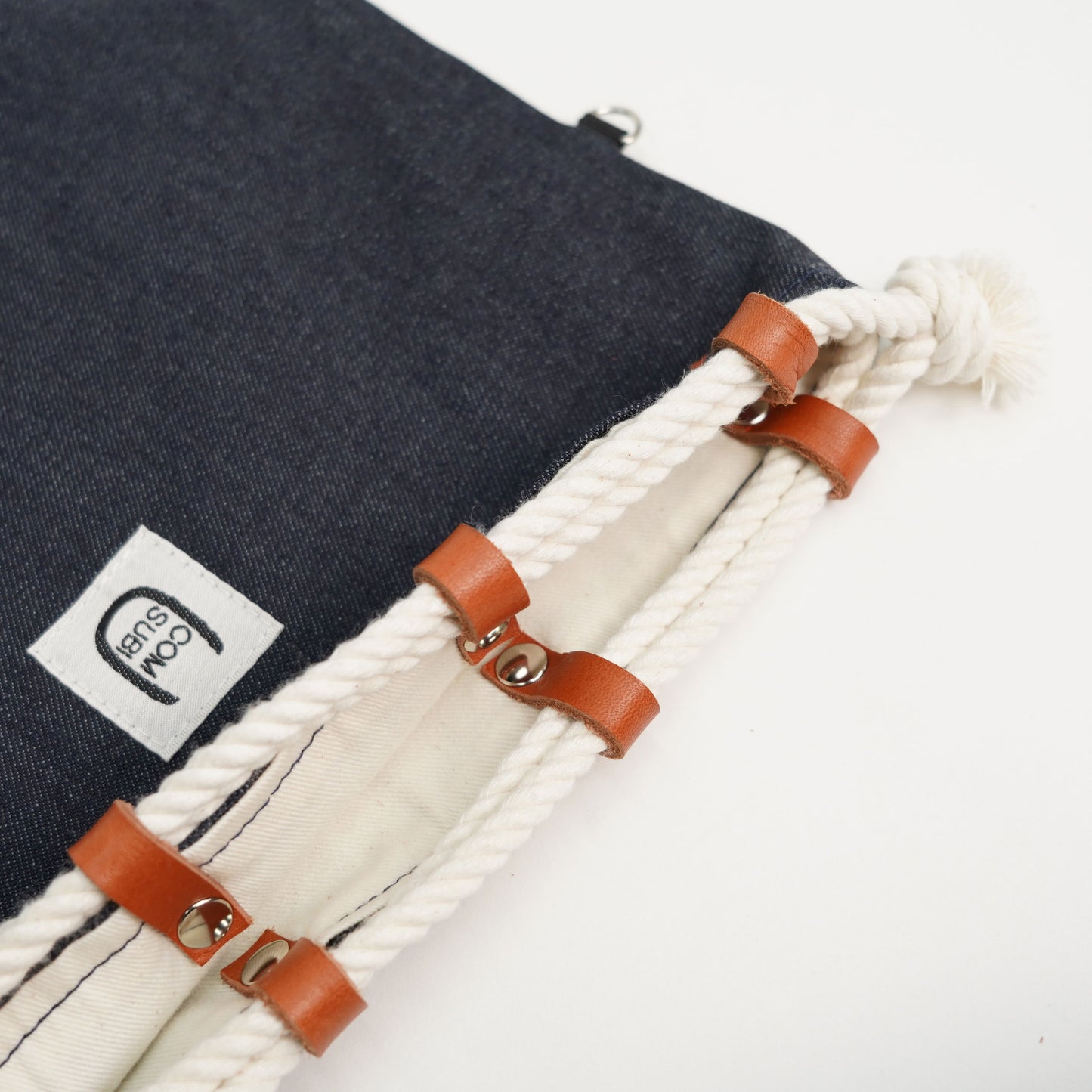COMUSUBI / COMUSUBI BAG ”Leather” -Vanilla-