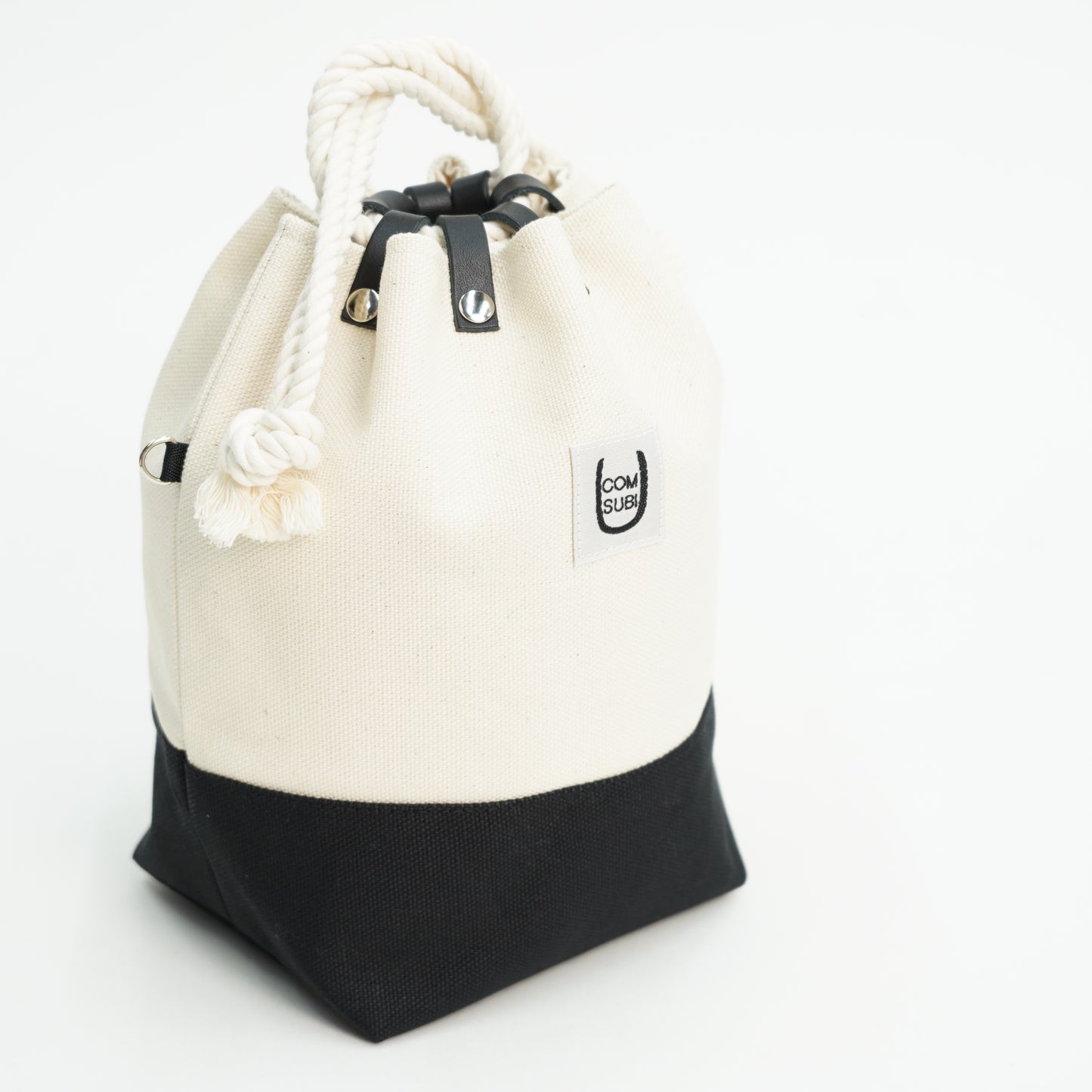 COMUSUBI / COMUSUBI BAG ”Leather” -Vanilla-
