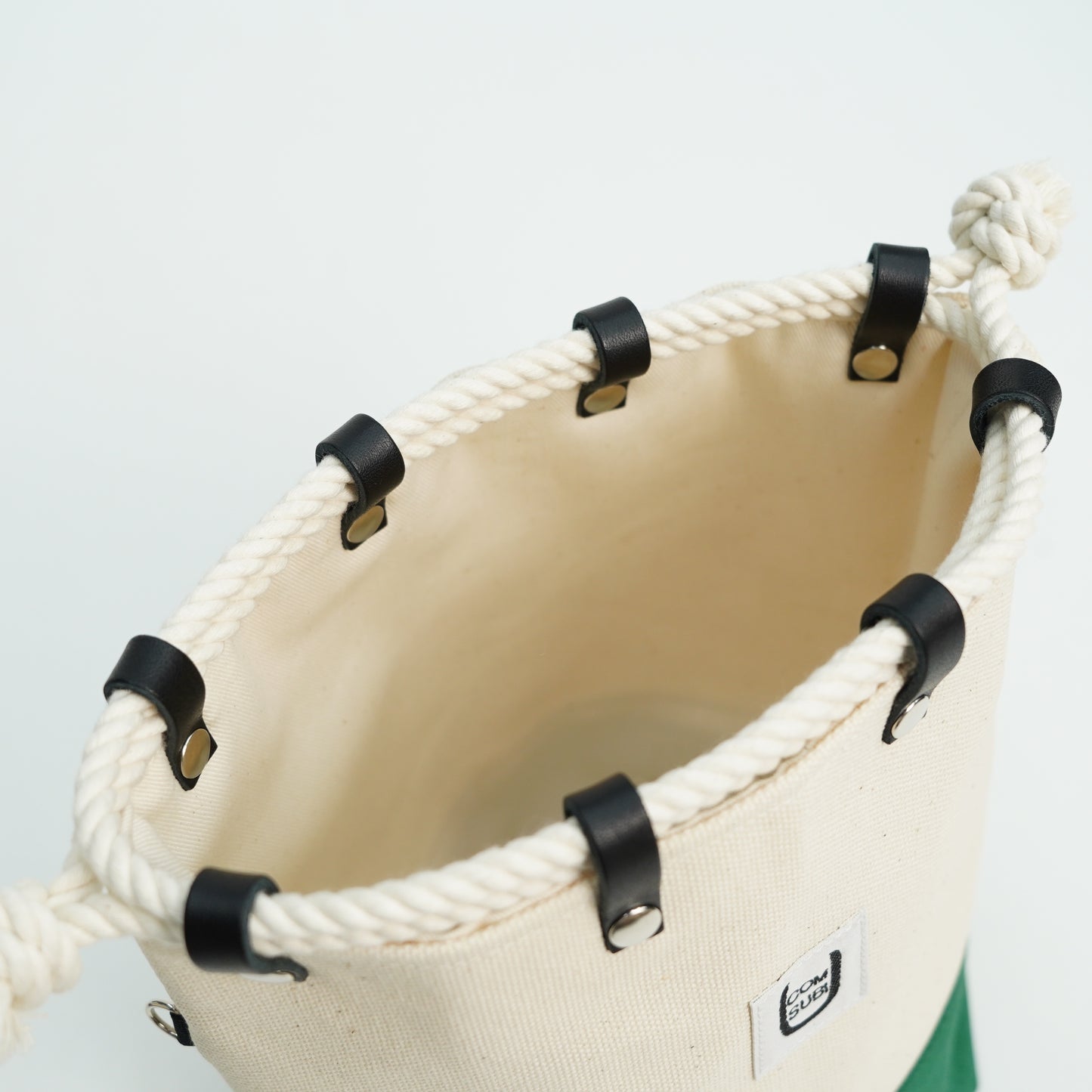 COMUSUBI / COMUSUBI BAG ”Leather” -Vanilla-