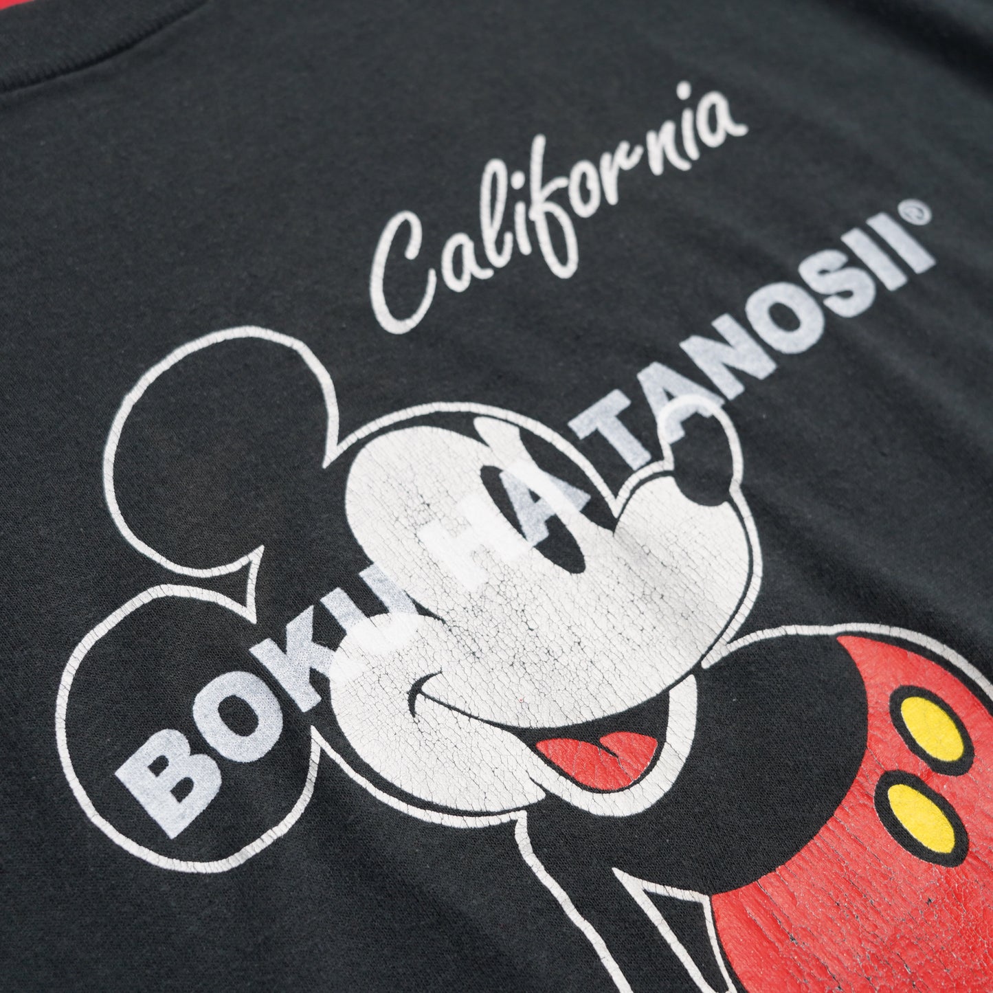 BOKU HA TANOSII / BOKUTANO on USED ”Micky Mouse” Black