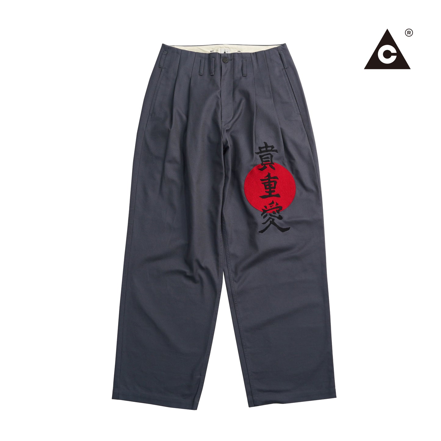 TMC / Two Seam SWT "2TONE" -Gray heather x Blue heather-