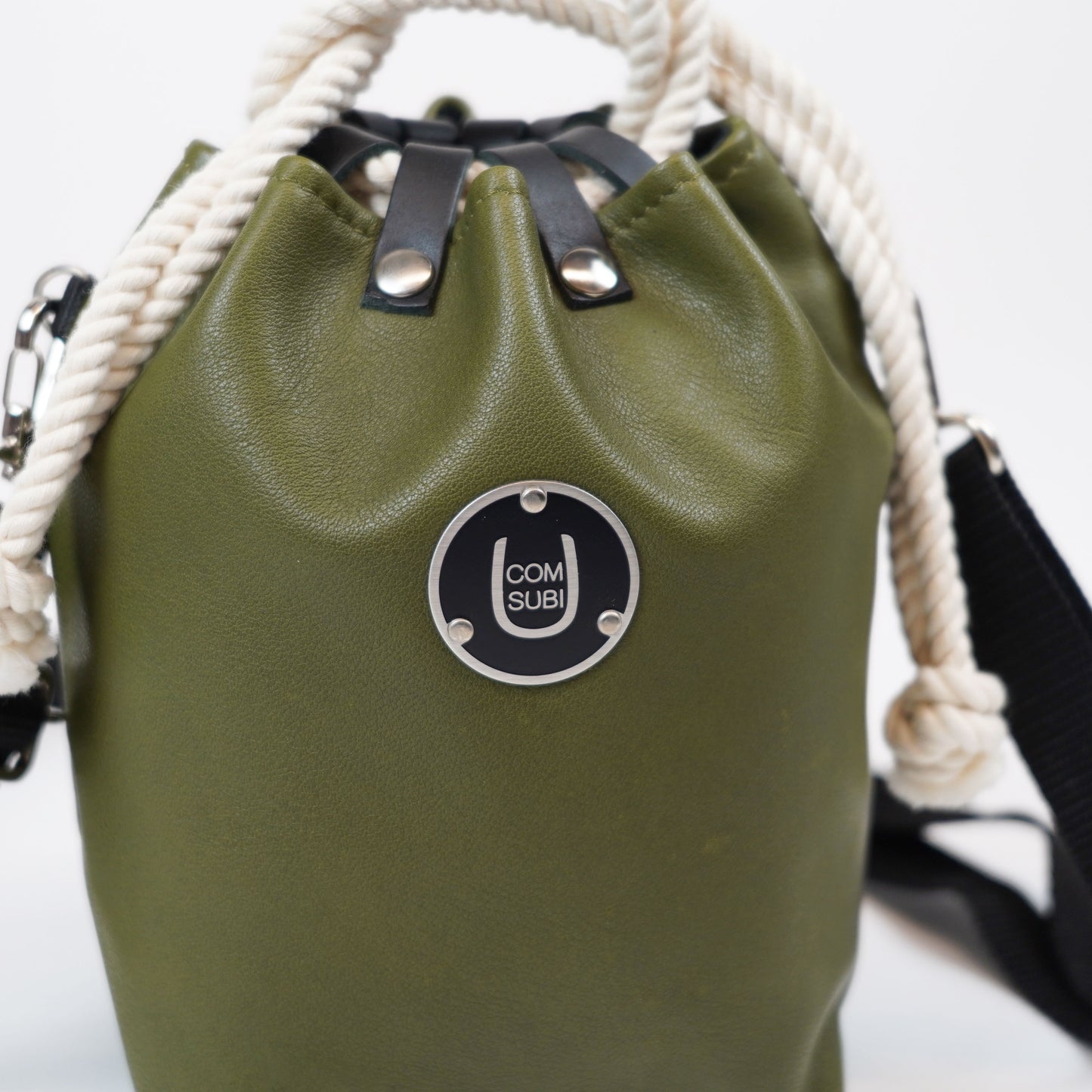 COMUSUBI / COMUSUBI BAG ”Leather” -Vanilla-