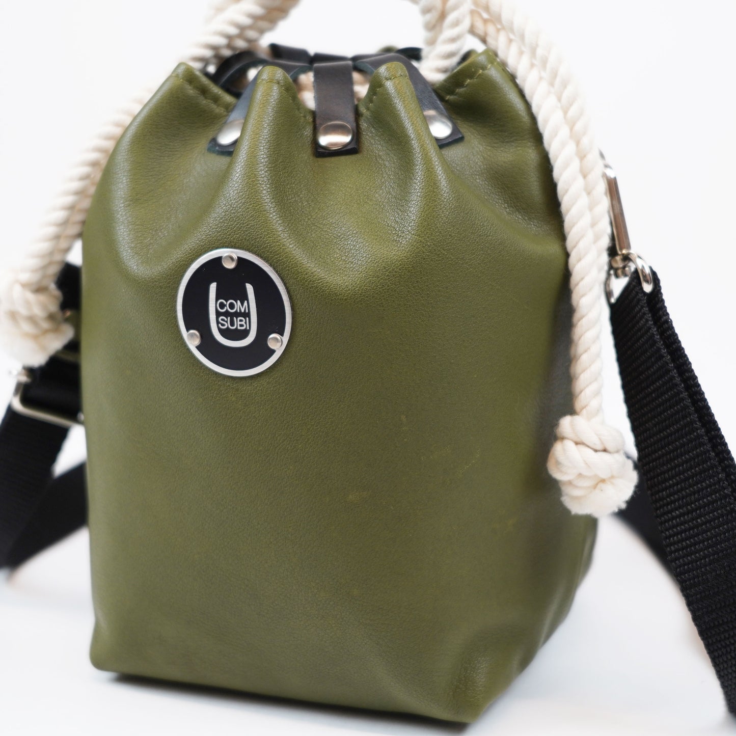 COMUSUBI / COMUSUBI BAG ”Leather” -Vanilla-