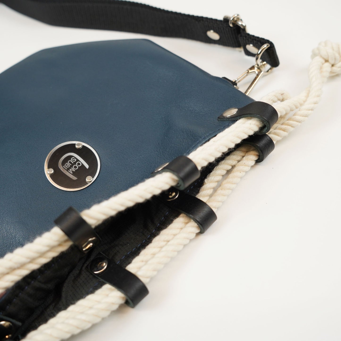 COMUSUBI / COMUSUBI BAG ”Leather” -Vanilla-