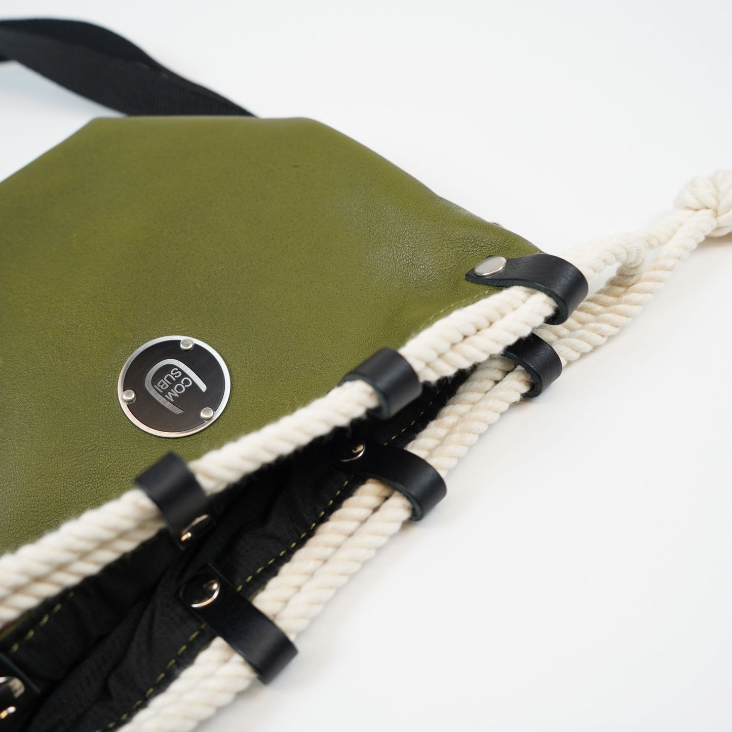 COMUSUBI / COMUSUBI BAG ”Leather” -Vanilla-