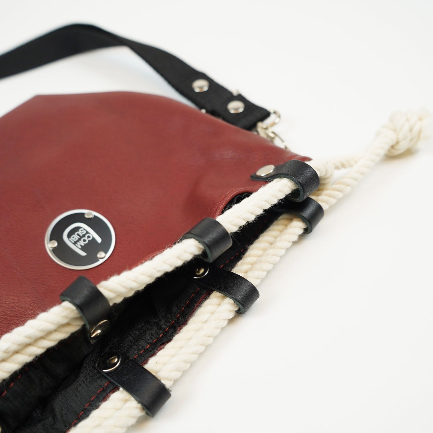 COMUSUBI / COMUSUBI BAG ”Leather” -Vanilla-