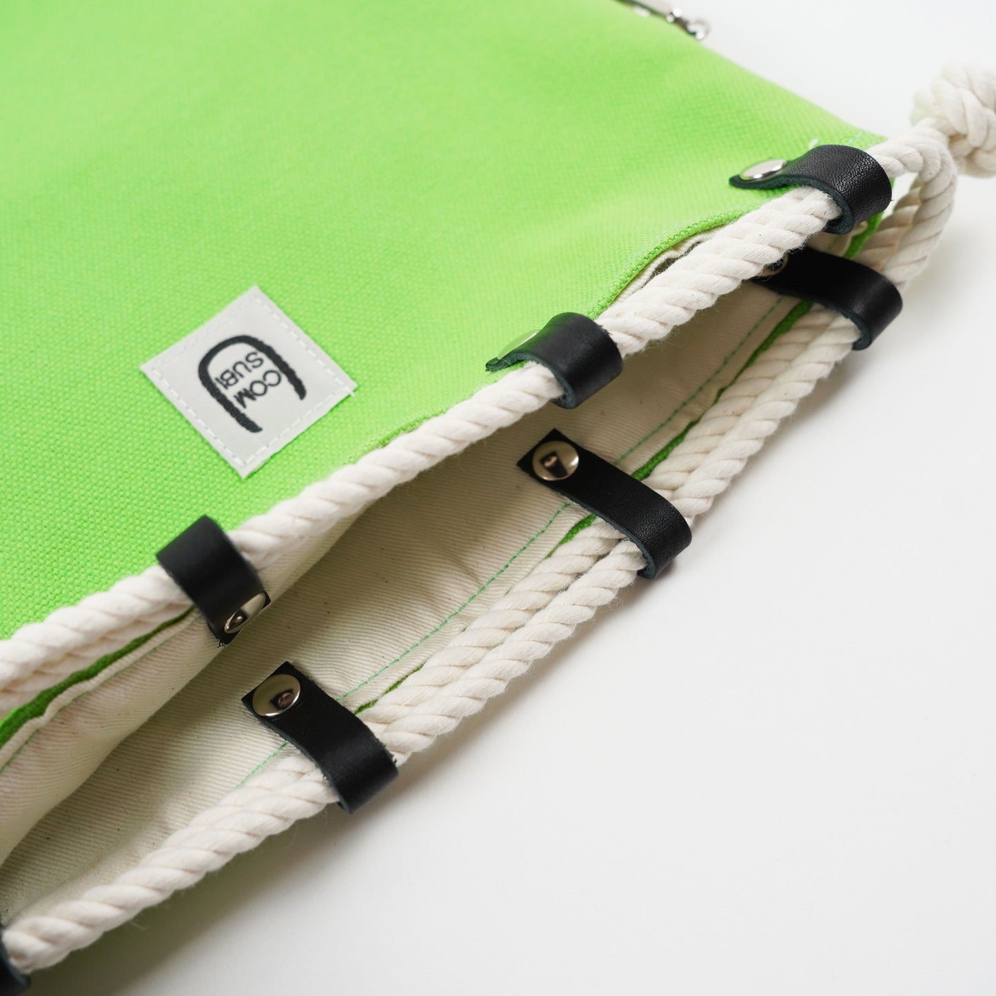 COMUSUBI / COMUSUBI BAG ”Leather” -Vanilla-