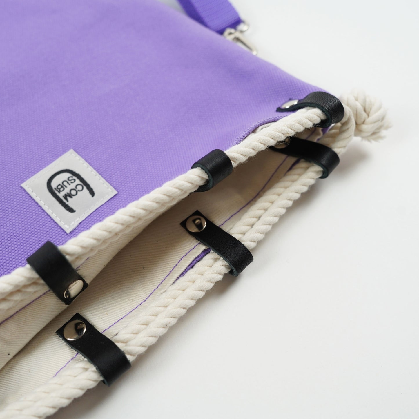 COMUSUBI / COMUSUBI BAG ”Leather” -Vanilla-