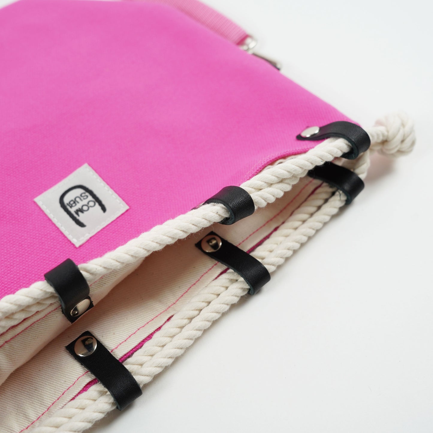 COMUSUBI / COMUSUBI BAG ”Leather” -Vanilla-