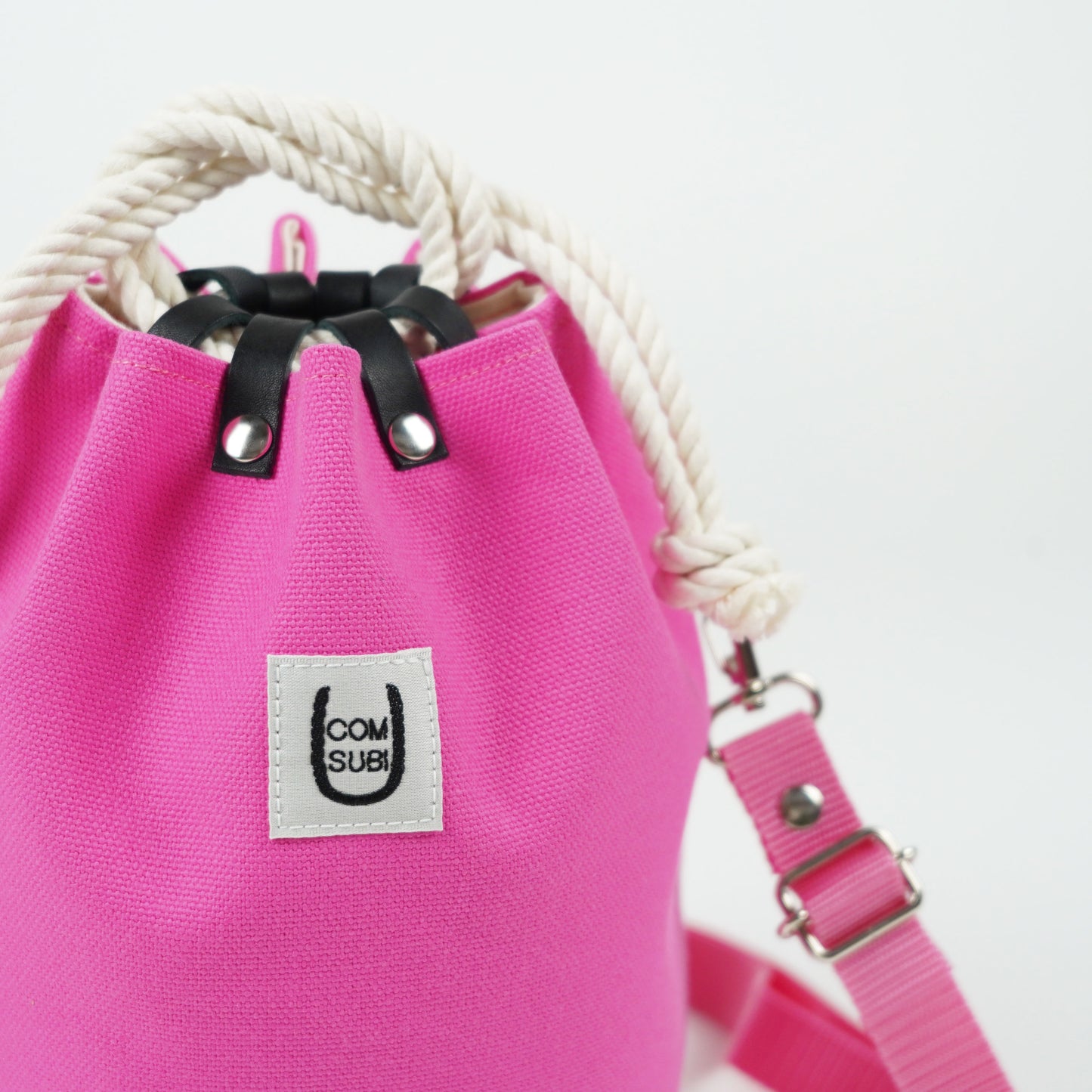 COMUSUBI / COMUSUBI BAG ”Leather” -Vanilla-