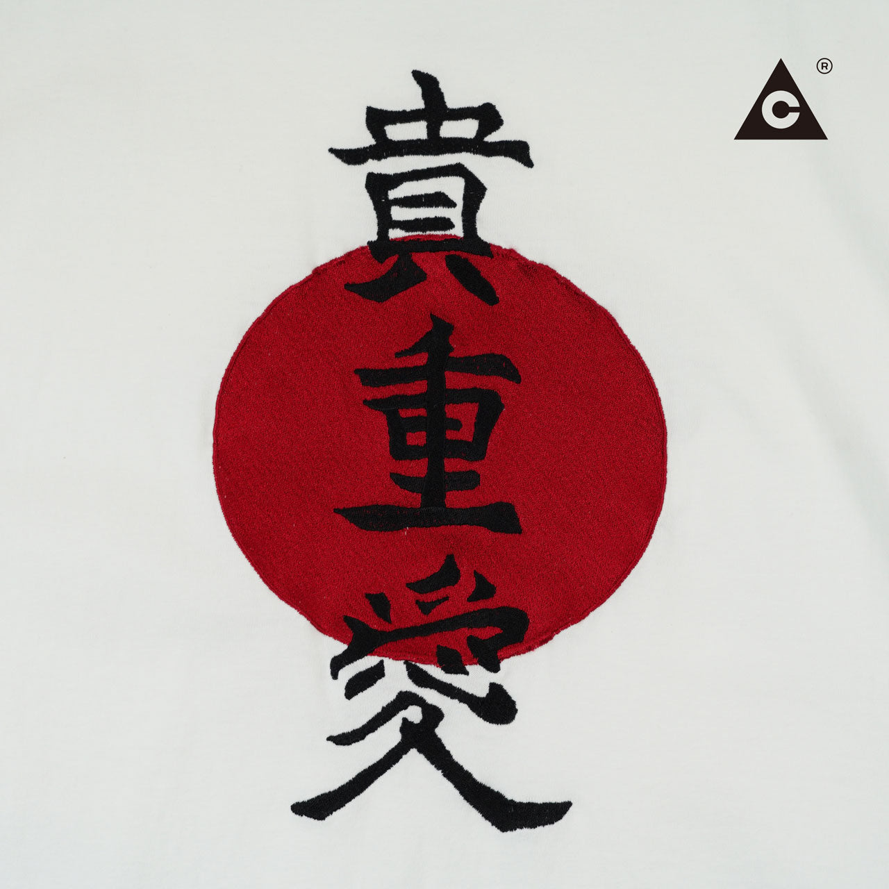 TMC / 貴重愛ロンTee "刺繍" -WH-