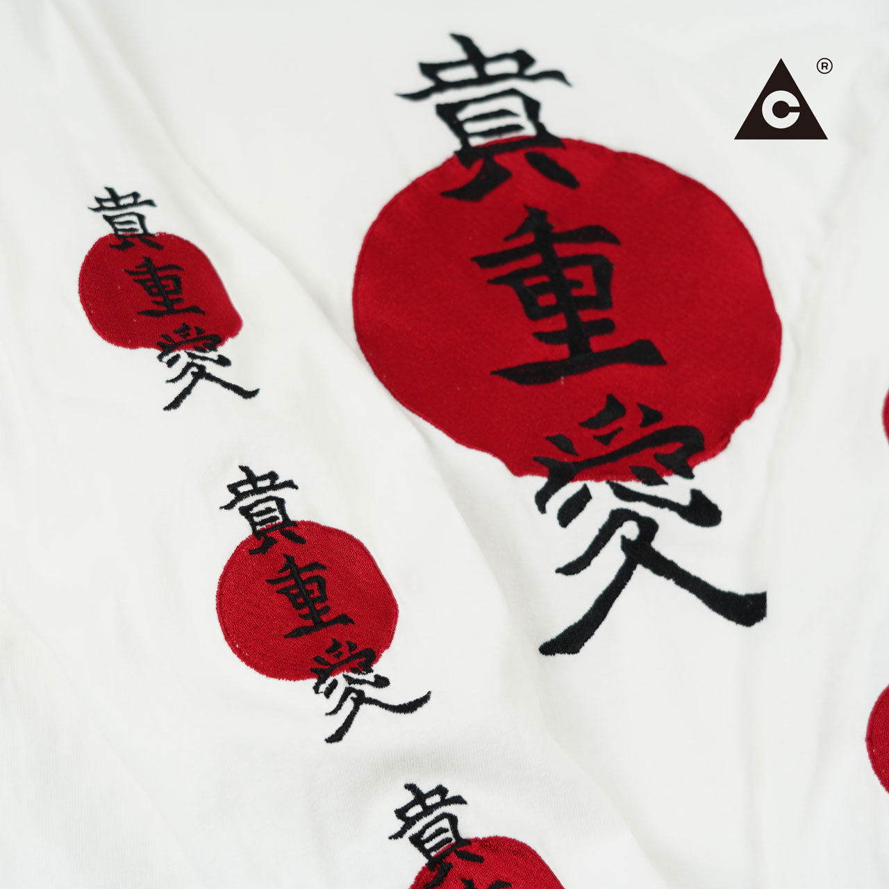 TMC / 貴重愛ロンTee "刺繍" -WH-