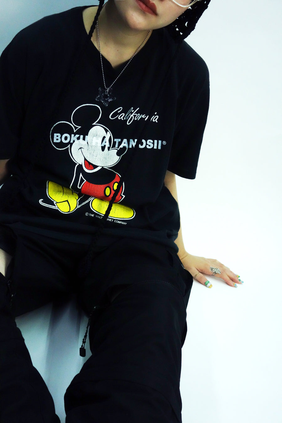BOKU HA TANOSII / BOKUTANO on USED ”Micky Mouse” Black