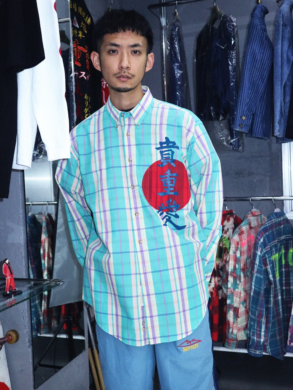 TMC / ナカシャツ×貴重愛 Remake Shirts "D"