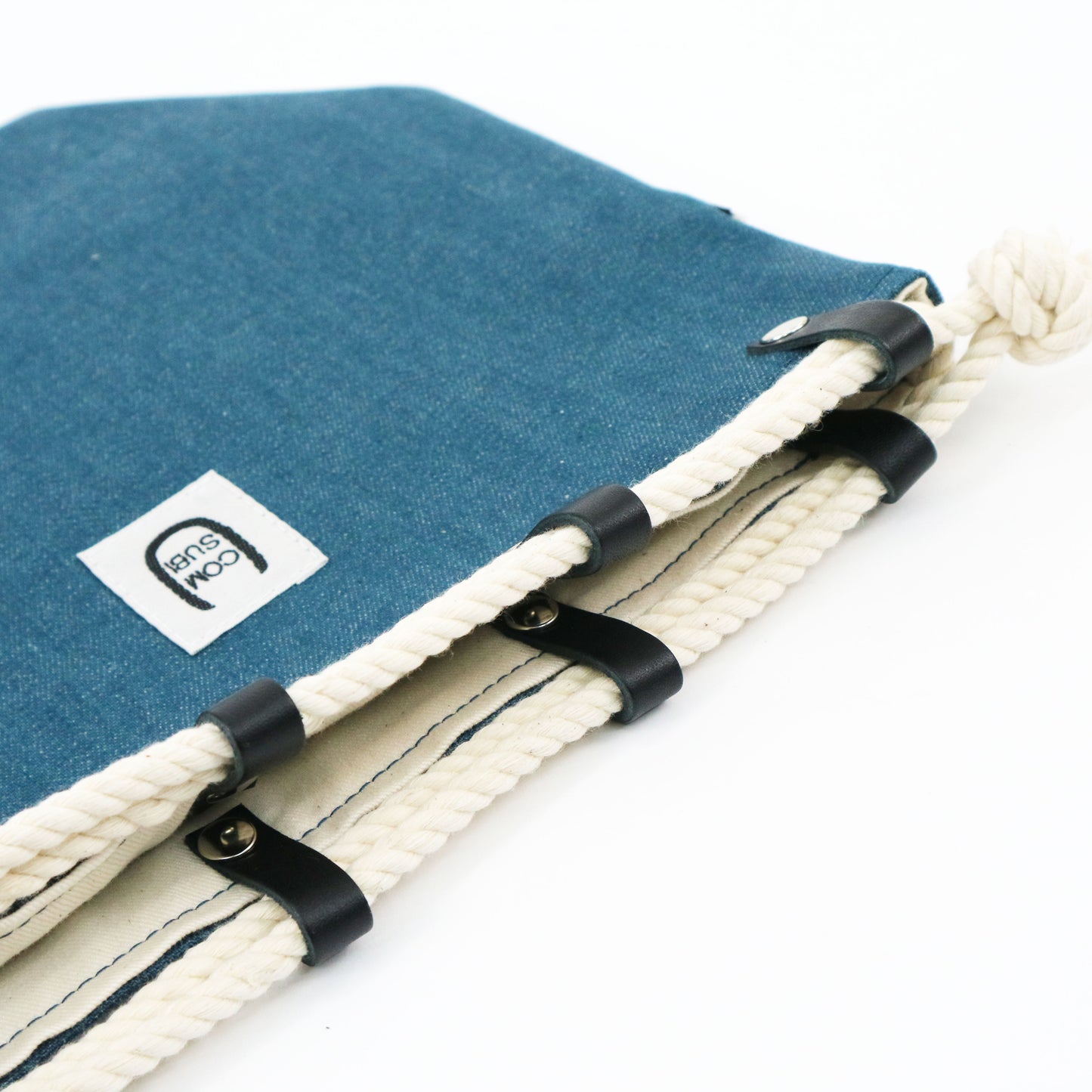 COMUSUBI / COMUSUBI BAG ”Work Fabric” -Blue Denim-
