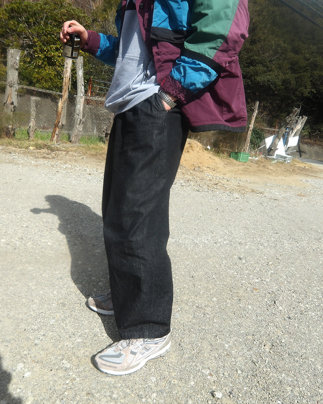 TMC / ボンタン -Black Denim-