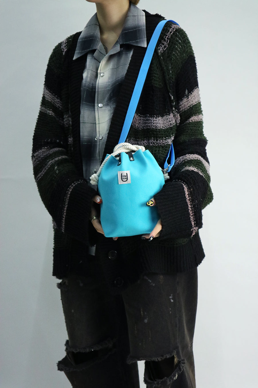COMUSUBI / COMUSUBI BAG ”Leather” -Vanilla-