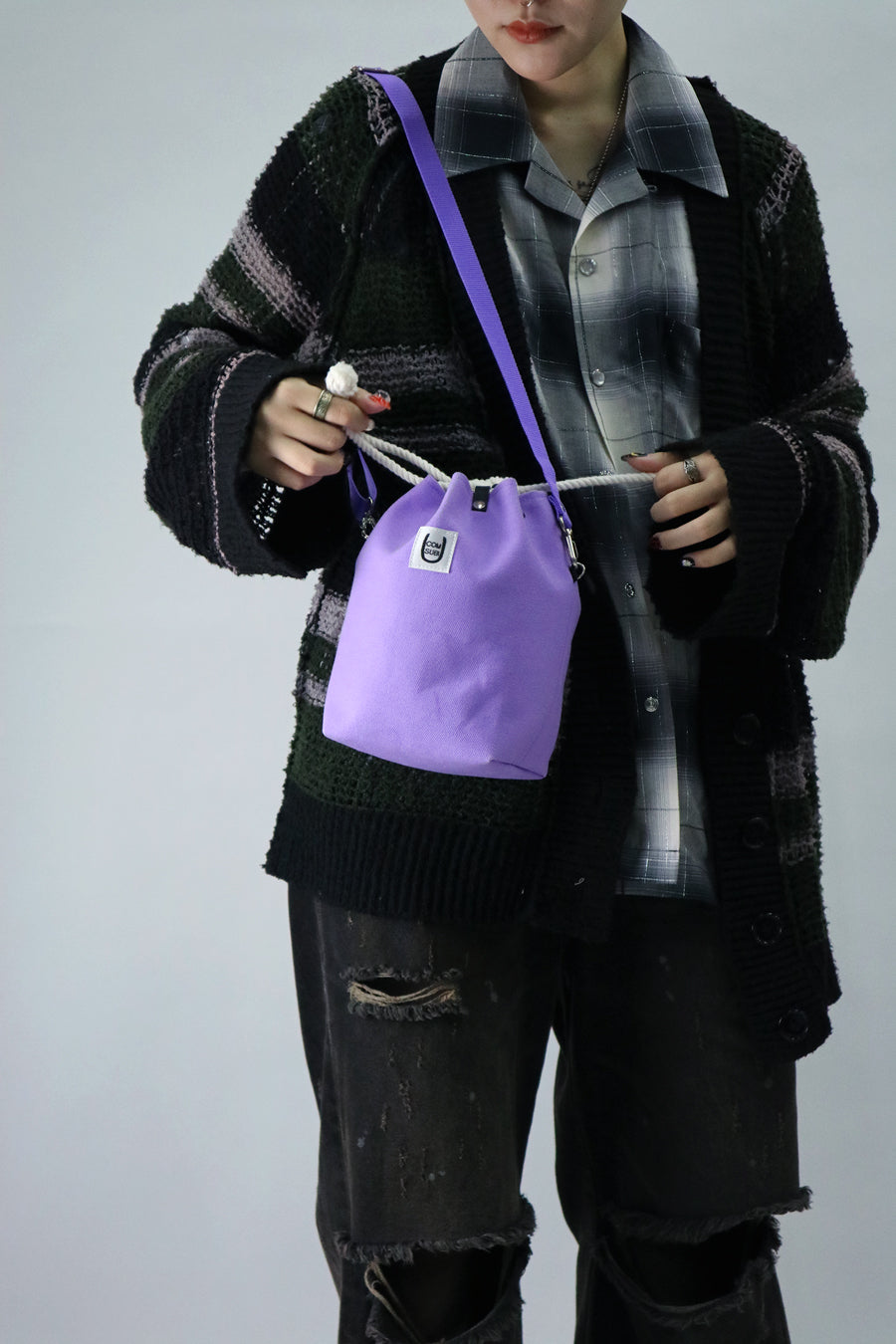 COMUSUBI / COMUSUBI BAG ”Leather” -Vanilla-