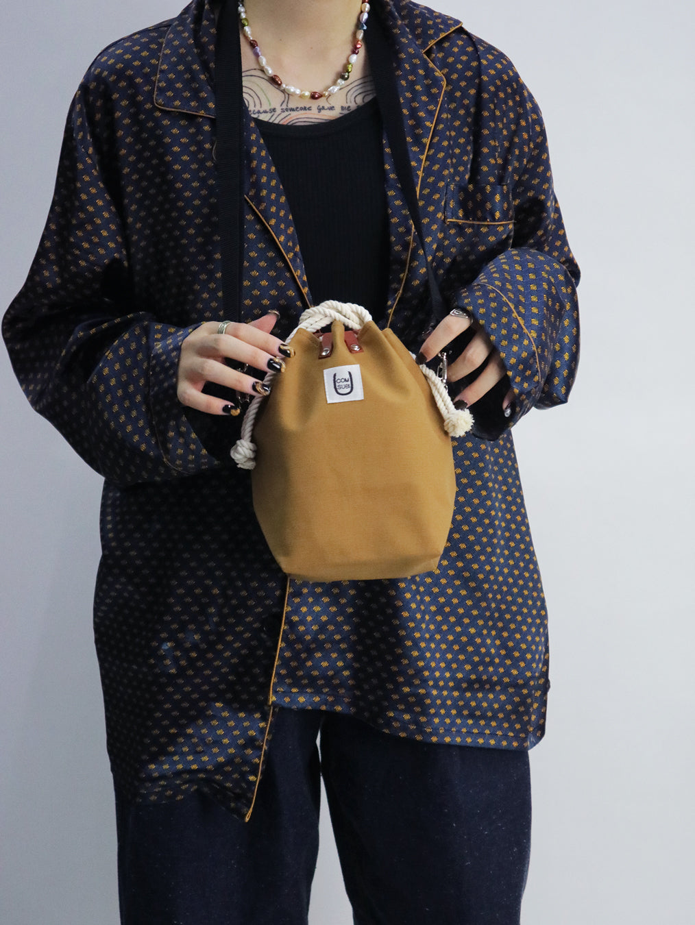 COMUSUBI / COMUSUBI BAG ”Work Fabric” -Duck-