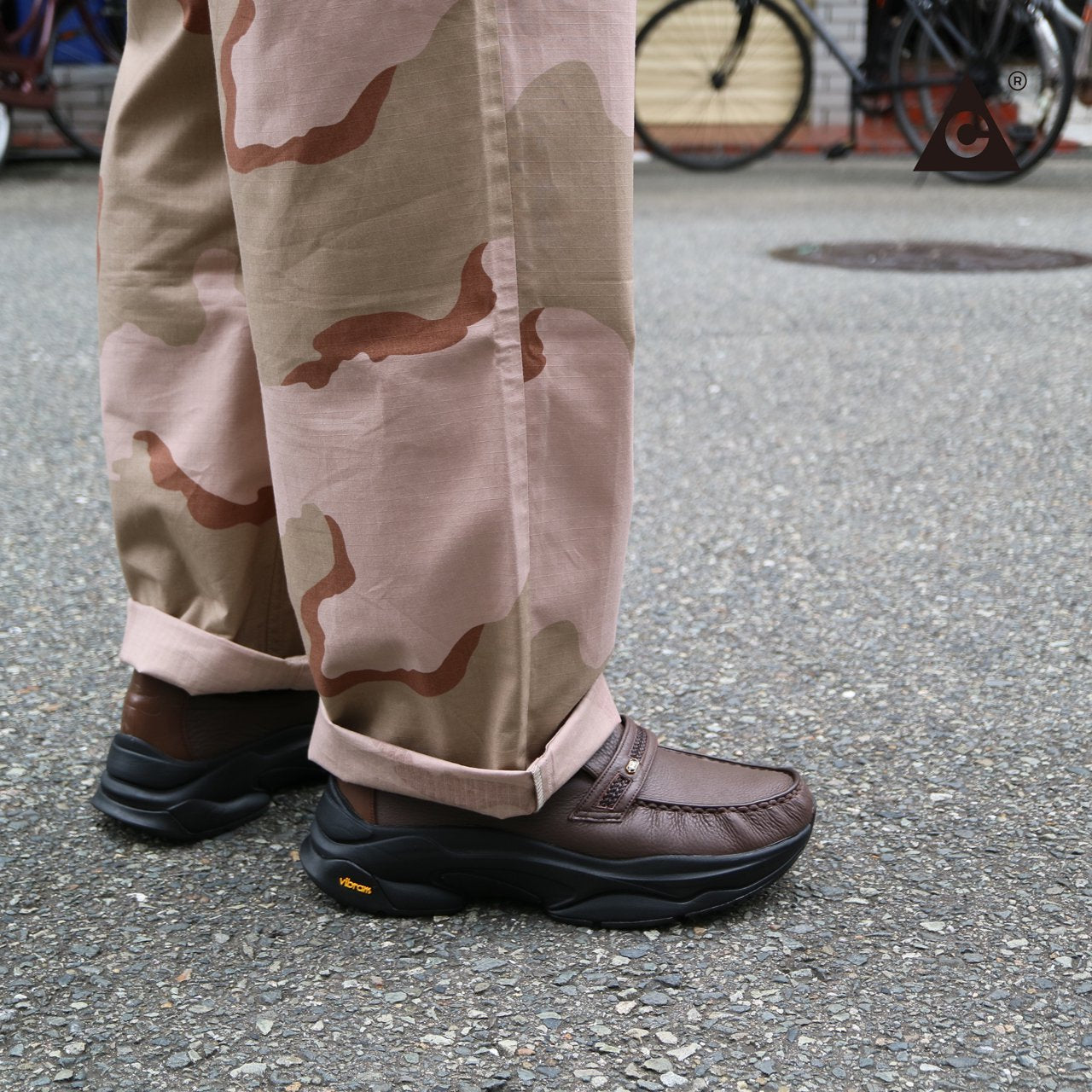TMC / Two Seam SWT "2TONE" -Gray heather x Blue heather-