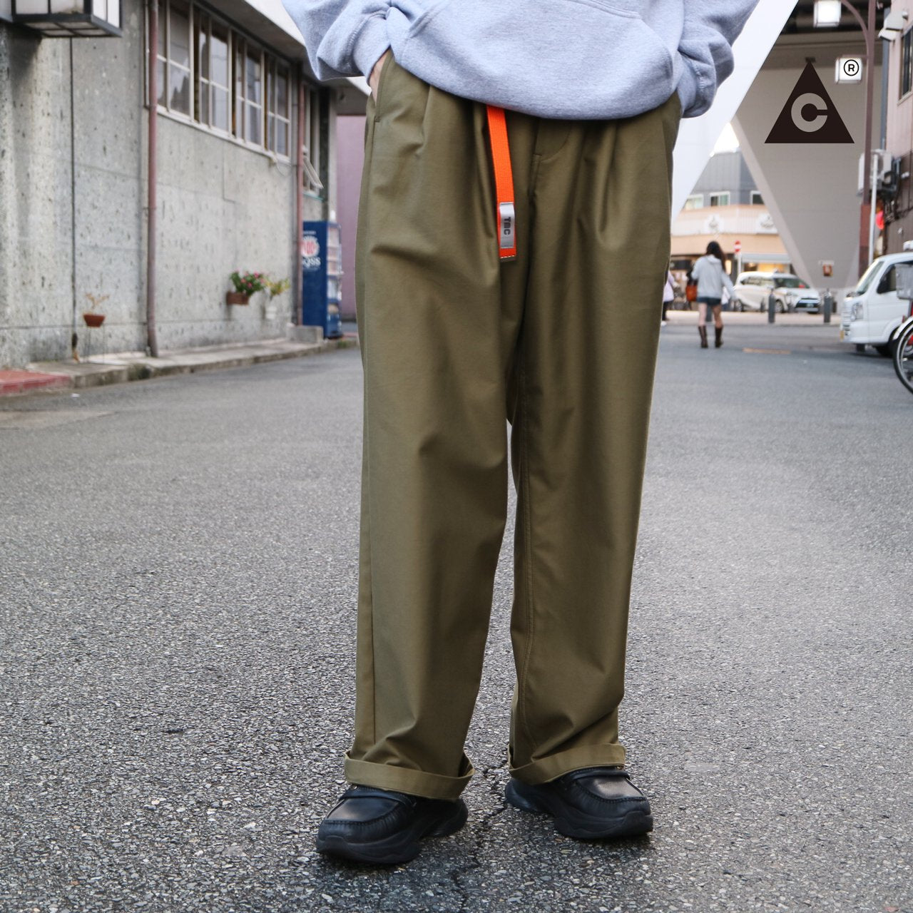 TMC / Two Seam SWT "2TONE" -Gray heather x Blue heather-